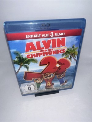 Alvin und die Chipmunks - Teil 1-3 (Blu-ray, 2012)