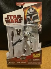 New In Box Star Wars The Clone Wars Clone Trooper With Space Gear CW02