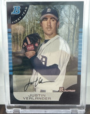 Justin Verlander Bowman First Year 2005 #174 Detroit Tigers Baseball Rookie Card