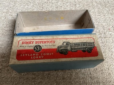 Vintage Dinky Toys Original Leerkarton 531 Leyland Comet