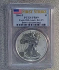 2006-P Reverse Proof American Silver Eagle PCGS PR69 (023)