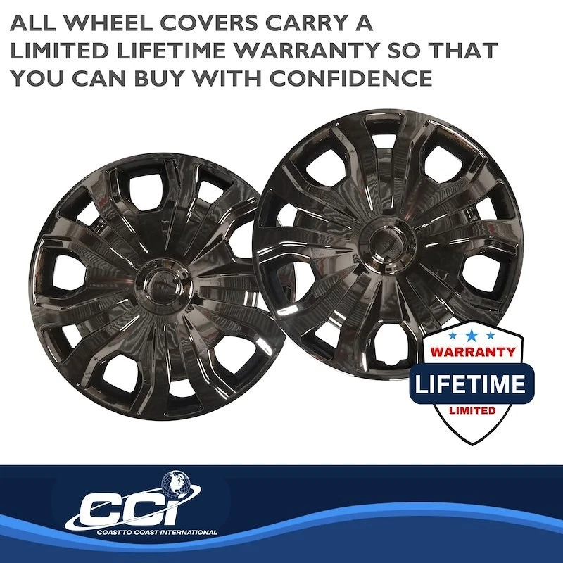 Coast To Coast IWC54316BLK 16 inch Wheel Covers for 2019-2026 Ford Transit-350 - Image 3 of 4