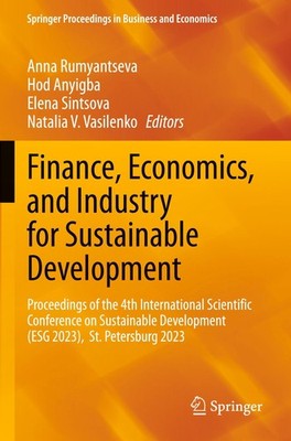 Finance, Economics, and Industry for Sustainable Development Anna Rumyantseva