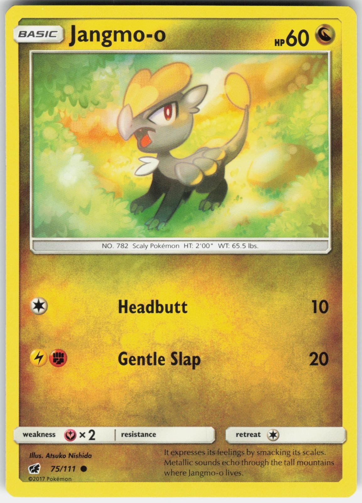 JANGMO-O 75/111 - POKEMON CRIMSON INVASION - LP COMMON