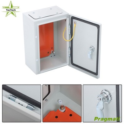 12 × 8 × 6 Inch Electrical Box And Accessories Wall Mount IP65 Carbon Steel