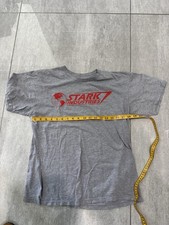 Marvel Stark Industries Iron Man Logo Gray Crew Neck T-shirt Mens M D4