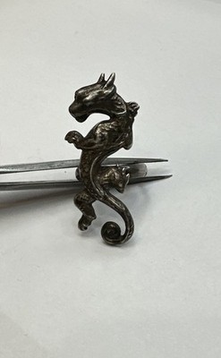 Vintage 925 Sterling Silver Dragon Ring
