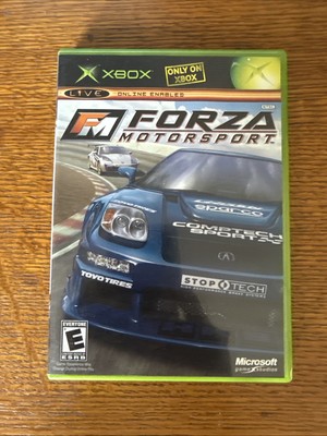 Forza Motorsport (Microsoft Xbox, 2005) Complete w/Manual