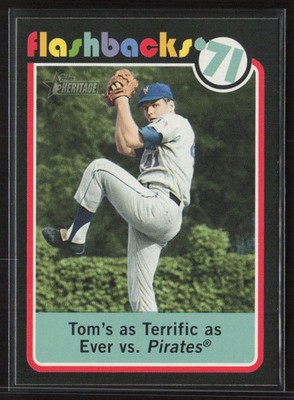 2020 Topps Heritage #BF-14 Tom's as Terrific as Ever vs. Pirates '71