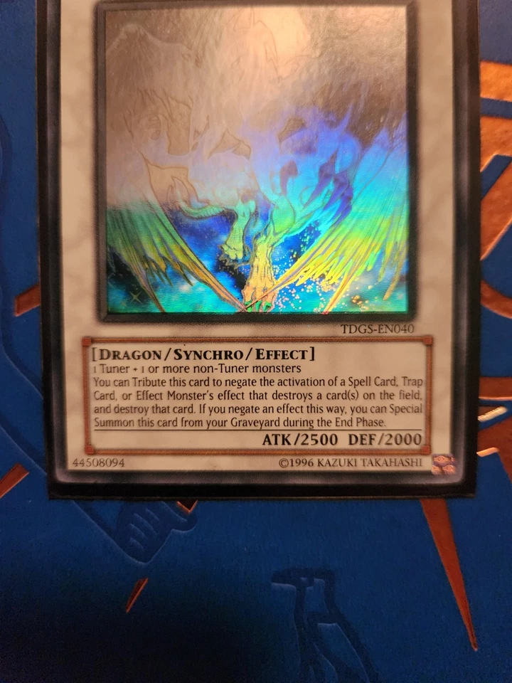 YuGiOh! Stardust Dragon TDGS-EN040 Ghost Rare NM/VLP - Image 3 of 4