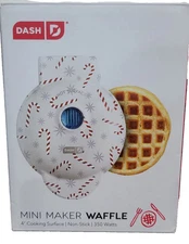 Dash Electric 4" Mini Waffle Maker, Non-Stick 350 Watts -- New in Box