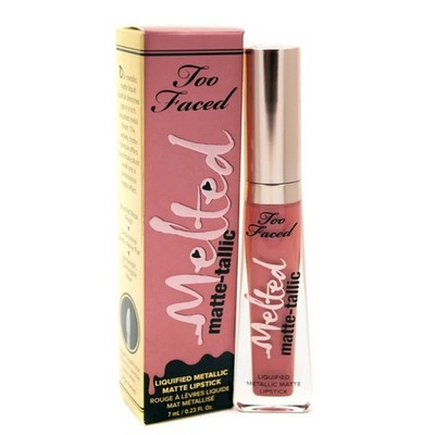 Too Faced Melted Liquefied Metallic Matte Lipstick BREAKUP, MAKEUP - Size 7mL