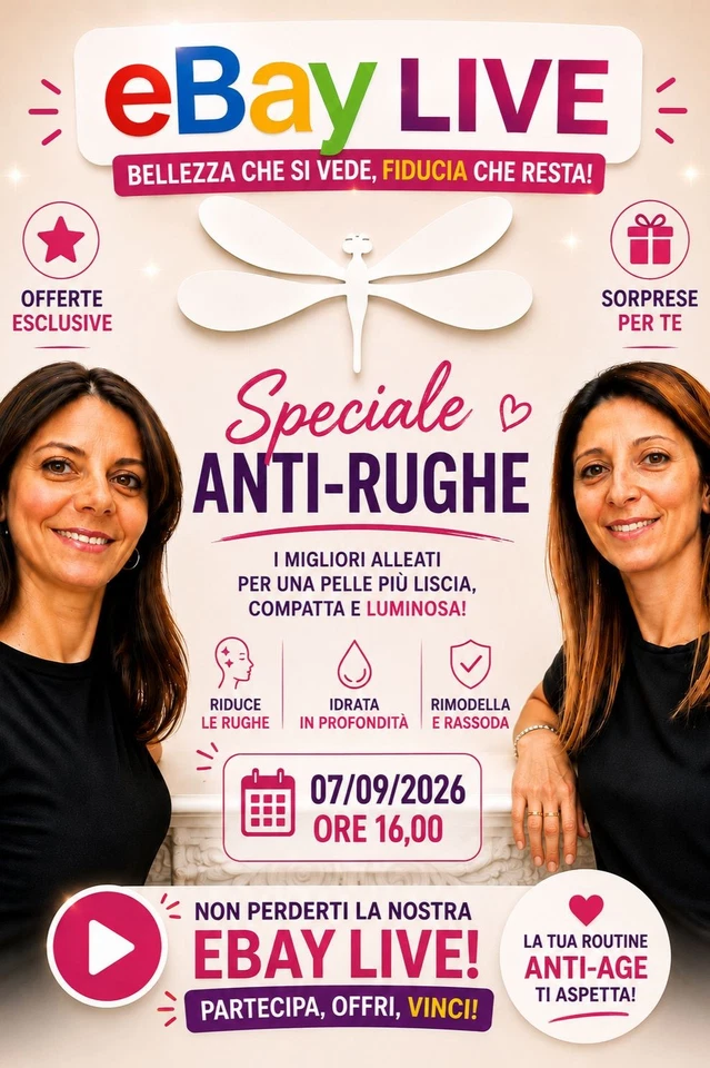 Anti-Age Beauty LIVE – Offerte, aste e sorprese!