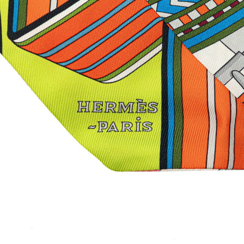 Twilly SANGLES EN ZIGZAG Zigzag Sangle Scarf Mult… - image 3