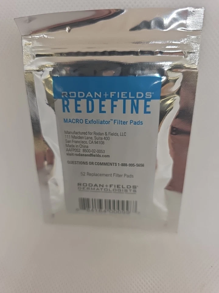 Rodan + and Fields Redefine Macro Exfoliator Filter Pads Pack of 52 New - Image 2 of 3