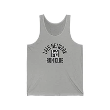 LAFB Network Run Club Unisex Jersey Tank - Perfect for Active Lifestyles & Summe