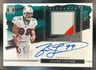2023 Impeccable Jason Taylor Elegance Retired Patch Auto /75 MEM Auto Dolphins