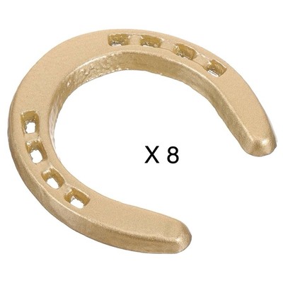 VOSAREA Cast Iron Horseshoe Cast Iron Horseshoe Wall Decor LOT OF 8