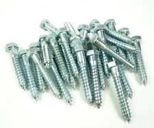 Everbilt 1/2 in. x 3 in. Hex Zinc Plated Lag Screw 25-Pack BLP