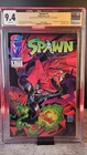 Spawn #1 CGC X JSA Graded 9.4 NM Signed Todd McFarlane & Al SIMMONS RARE