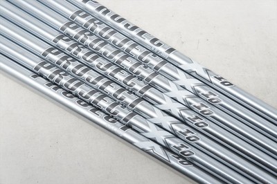 New Project X Io 6.0 Stiff 110g #4-Pw Steel Iron Shaft Set Uncut .355 3-6-B