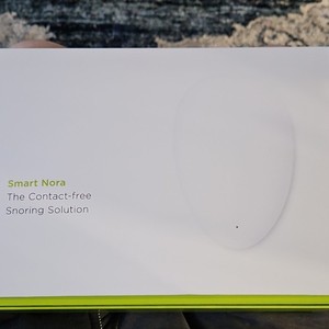 Smart Nora Contact-Free Snoring Solution Anti-Snoring Wearable System, White