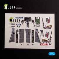 F-1 Support Fighter - Interior 3D (Platz) / 1:72
