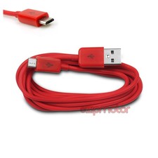 50X 3FT MICRO USB DATA SYNC CHARGER CABLE RED DROID HTC EVO ONE NEXUS KINDLE