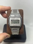 Vintage Seiko A158-5059 Quartz Digital Alarm Chronograph Watch New Batt Read