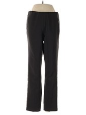 Adrianna Papell Women Black Track Pants 6