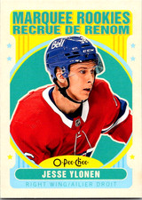 2021-22 UD Series 2 O-Pee-Chee Update Rookies Retro #646 Jesse Ylonen Canadiens