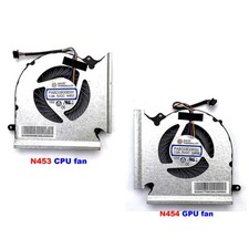 PABD08008SH N453 N454 Fit for MSI GE66 GP66 GL66 CPU GPU Cooling Fan 5VDC 1.0A
