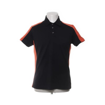 Galvin Green, Poloshirt, Größe: S, Schwarz/Orange, Polyester/Baumwolle #lNz