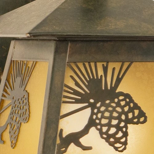 Vaxcel Lighting OW50573 Whitebark 1 Light Outdoor Wall Sconce - 8 - Olde World - Picture 3 of 6