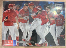 2020 Topps Stadium Club Chrome Matt Thaiss Los Angeles Angels #156 Rookie Card . rookie card picture