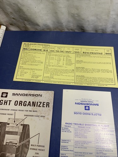 Sanderson SC-1 Vintage 1969 Flight Computer Manual & Flight Guide Great Cond. - Picture 6 of 8
