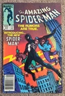 AMAZING SPIDER-MAN #252 NEWSSTAND 1ST BLACK COSTUME APP. Marvel 1984 - G+