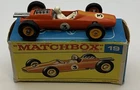 1969 Matchbox Lesney Lotus Racing Car #19 With Original “F” Box