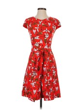 Carolina Herrera Women Red Casual Dress 2