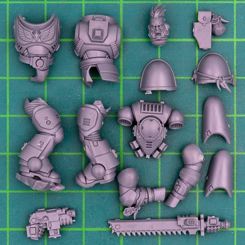 Blood Claws Blutwölfe Space Wolves Einzel Figuren Warhammer 40.000 - Picture 12 of 23