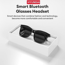HYUNDAI Smart Glasses Bluetooth 5.4 Surround Sound Headphones Listen To Music Ca