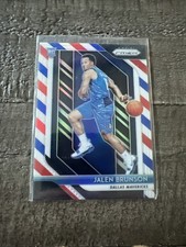 2018 Jalen Brunson Prizm Red White Blue RC