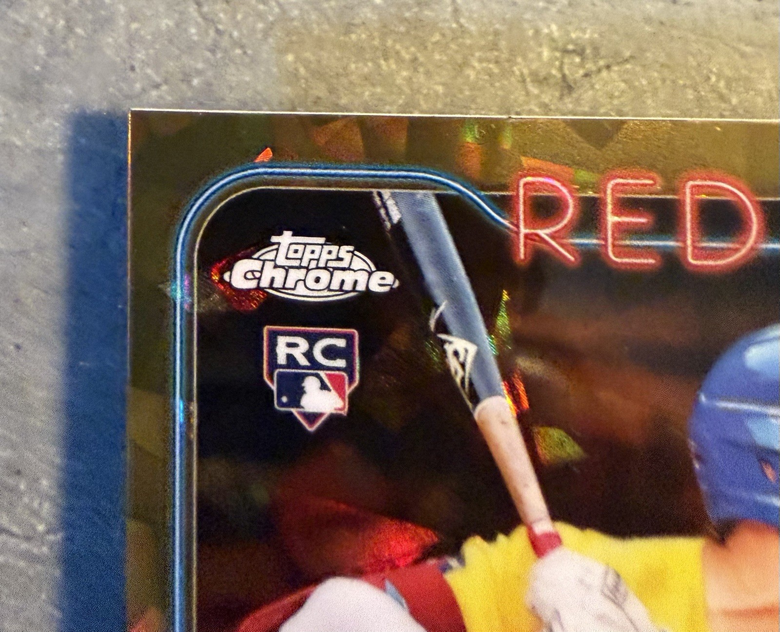 2024 Topps Chrome Sapphire Wilyer Abreu Gold AUTO RC/50 Clean 💎 Red Sox🔥📈 view 1