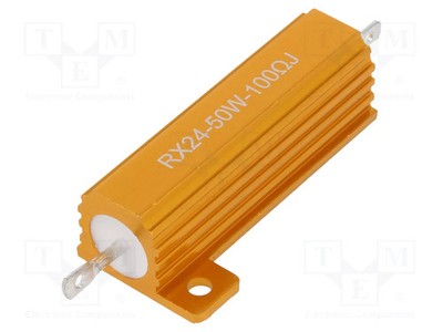 50W mit Radiator 38,5mm ±5% Widerstand: Drahtwiderstand 100Ω