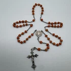 Antique Rosary circa 1900 - Silver And Coral