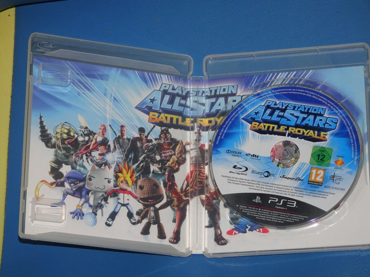 PLAYSTATION ALL-STARS BATTLE ROYALE (PS3) (PAL ESPAÑA) COMPLETO !!!!