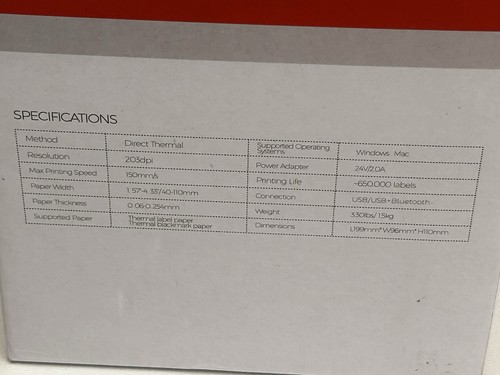 MUNBYN ITPP941 Shipping Label Printer RealWriter Thermal Label Printer 4x6 - 第 2/8 張圖片