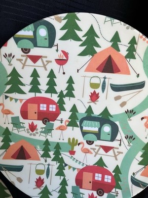 RV Camping Melamine Plates and Bowls The Spring Shop ''Great Outdoors''