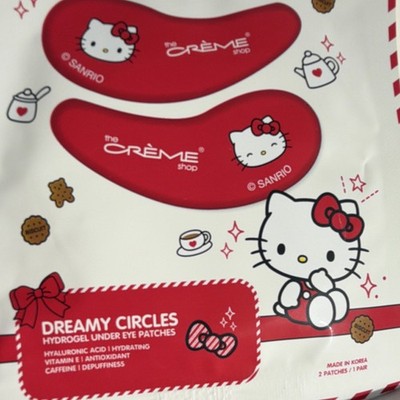 The Crème Shop x Hello Kitty Dreamy Circles Hydrogel Under Eye Patches 2 Pack