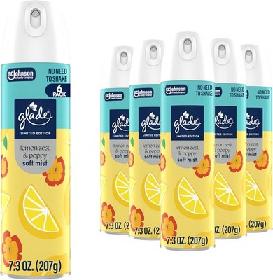 e Odor Fighting Soft Mist Air Freshener Room Spray, Watermelon & Cucumber,.